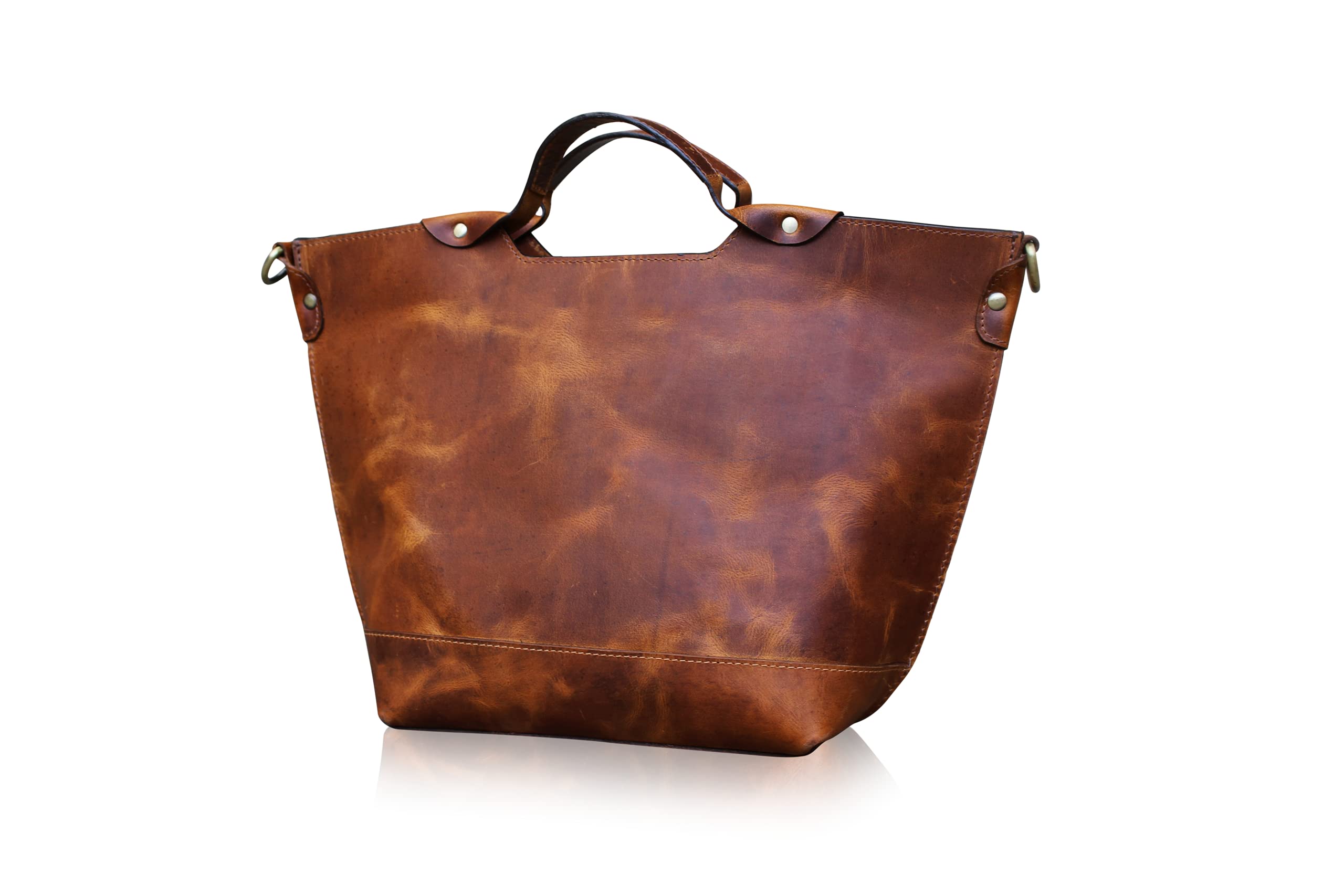 Handgefertigte personalisierte Damen Lederhandtasche Umhängetasche (passende Brieftasche erhältlich)