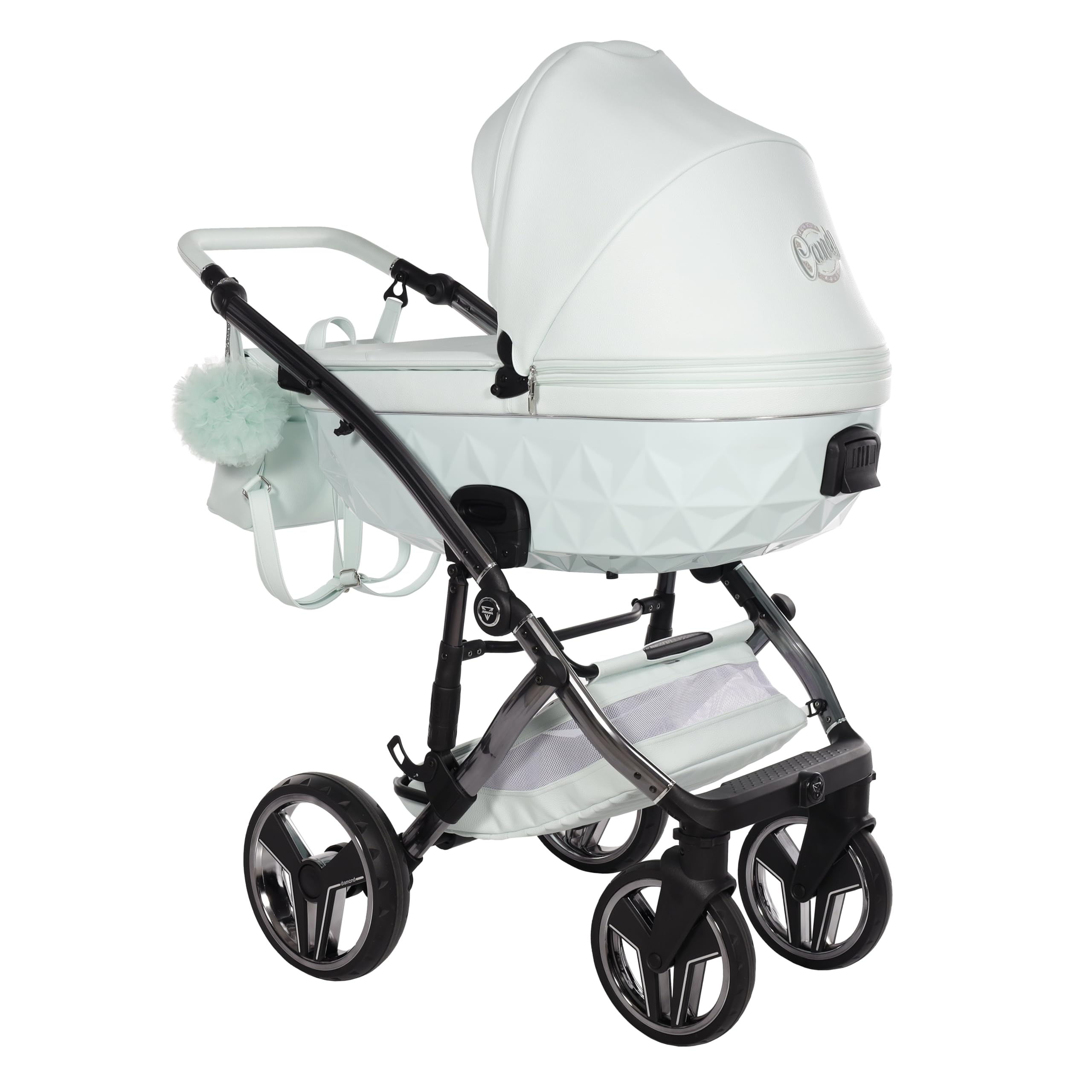 Junama Passeggino Candy 2in1 3in1 4in1 (04 - menta, 4in1 con base ISOFIX)