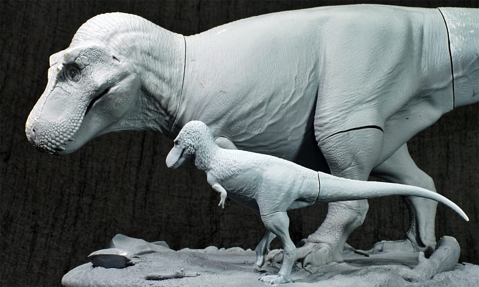 Amazon | DE CLAY 1/20 サイズ ティラノサウルス セット フィギュア