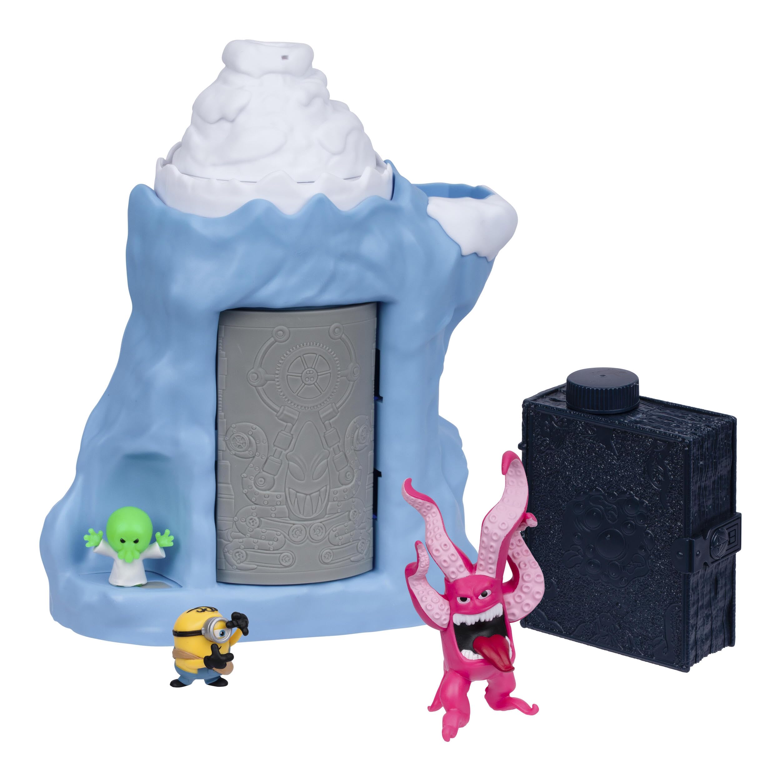 MINIONS Illumination Monster - Set da gioco alla ricerca dei mostri con Goomi, rivela il misterioso mostro con l'aiuto del libro magico