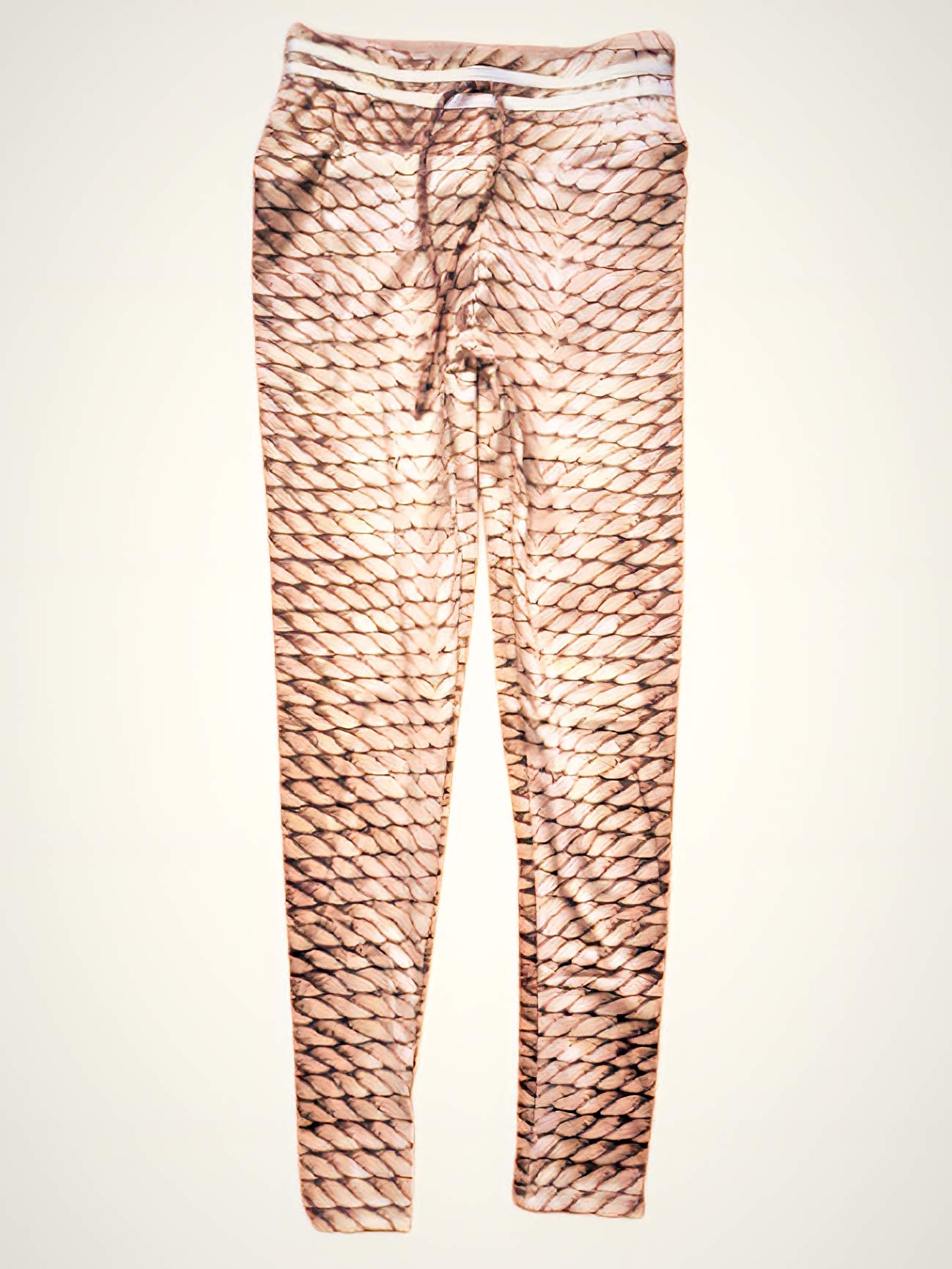 legging yoga pants prinint wool simulation with slimming high waist ultrathin belt