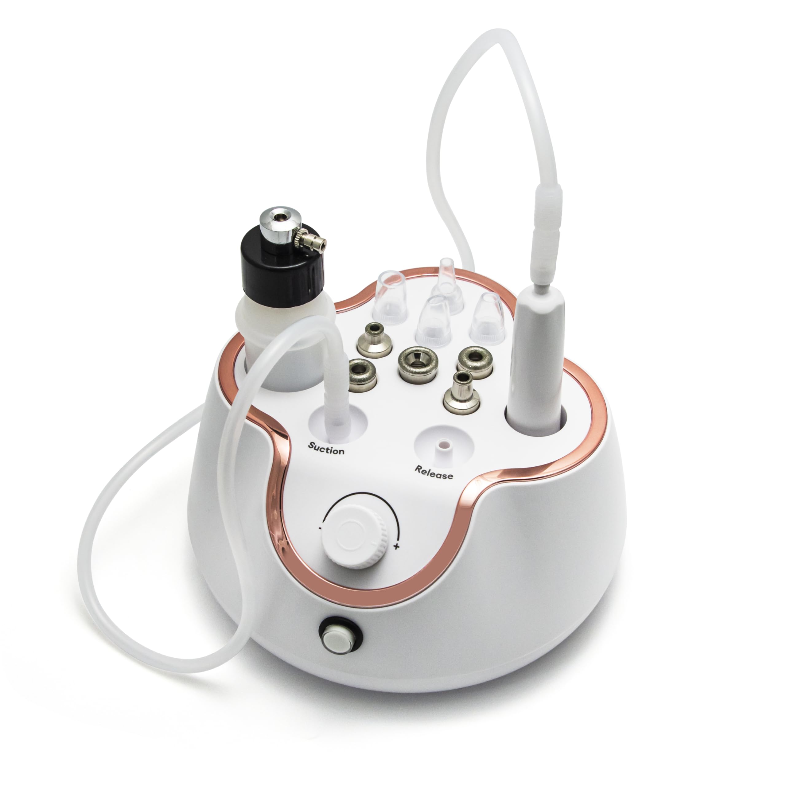 Elitzia Appareil de microdermabrasion diamant 2 en 1 professionnel pour la beauté du visage, le gommage à la maison, pulvérisation d'aspiration d'acné, microdermabrasion des points noirs, nettoyage du