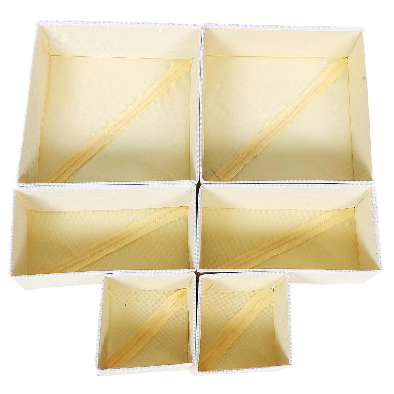NUOBESTY Organizador de Cajones 12 Piezas Plegable para Ropa Interior