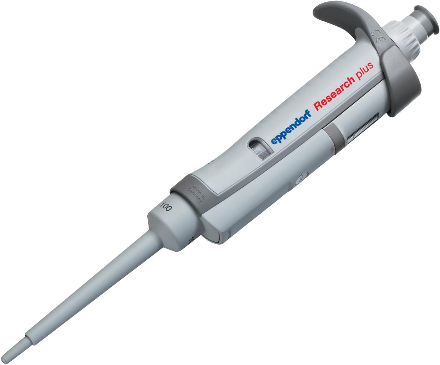 Eppendorf 3121000031 Research Plus pipette, 20µL, Grey
