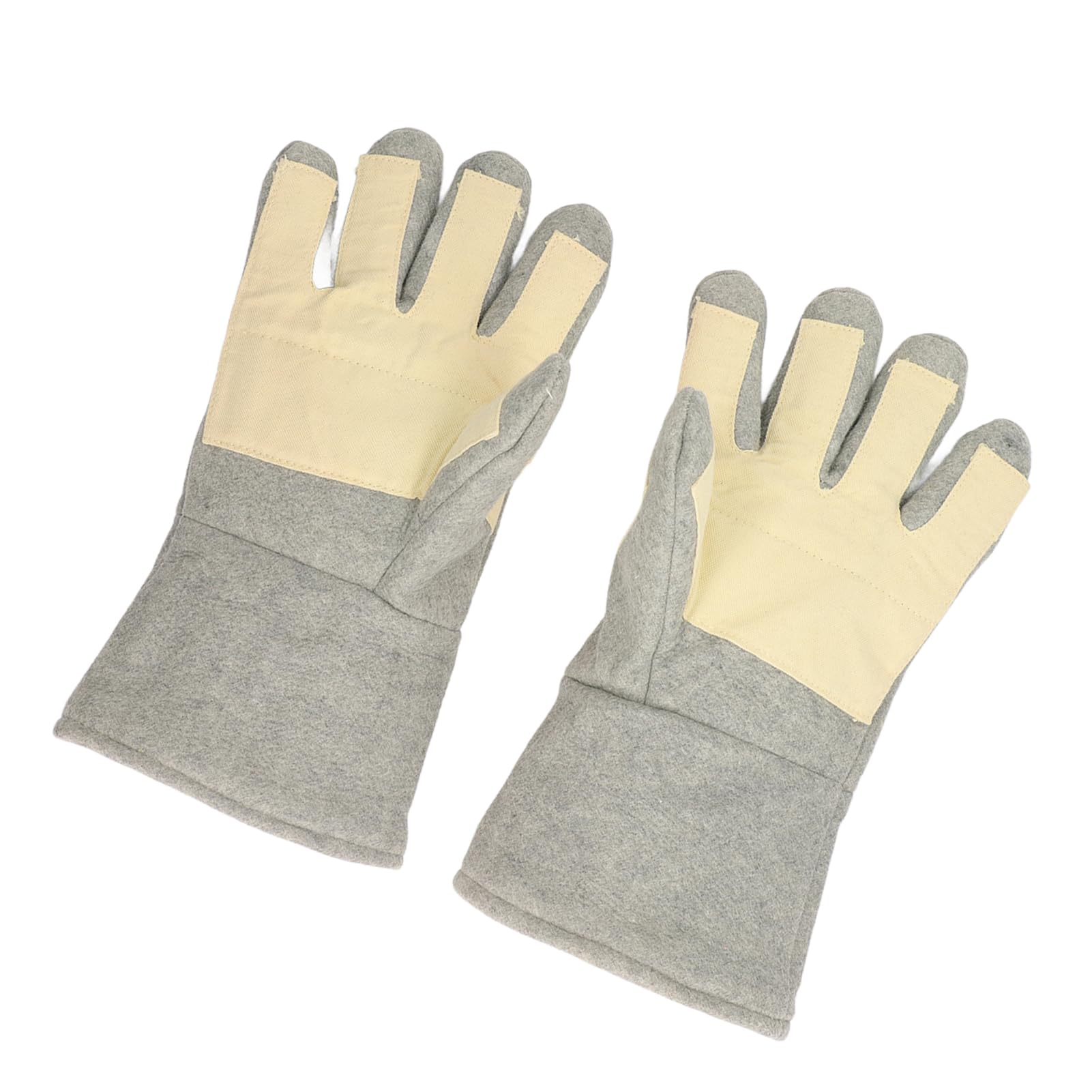 Guanti resistenti al calore di grado professionale 500 ℃ guanti lavoro durevoli resistenti al calore per la saltura del forno barbecue realizzato con un feltro intrecciato