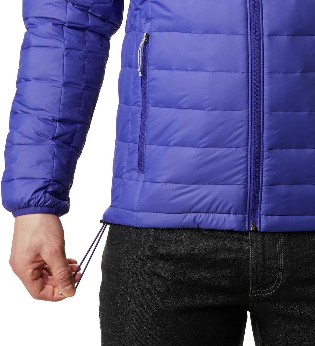 Columbia Men's Voodoo Falls 590 Turbodown Hooded Jacket Medium Purple