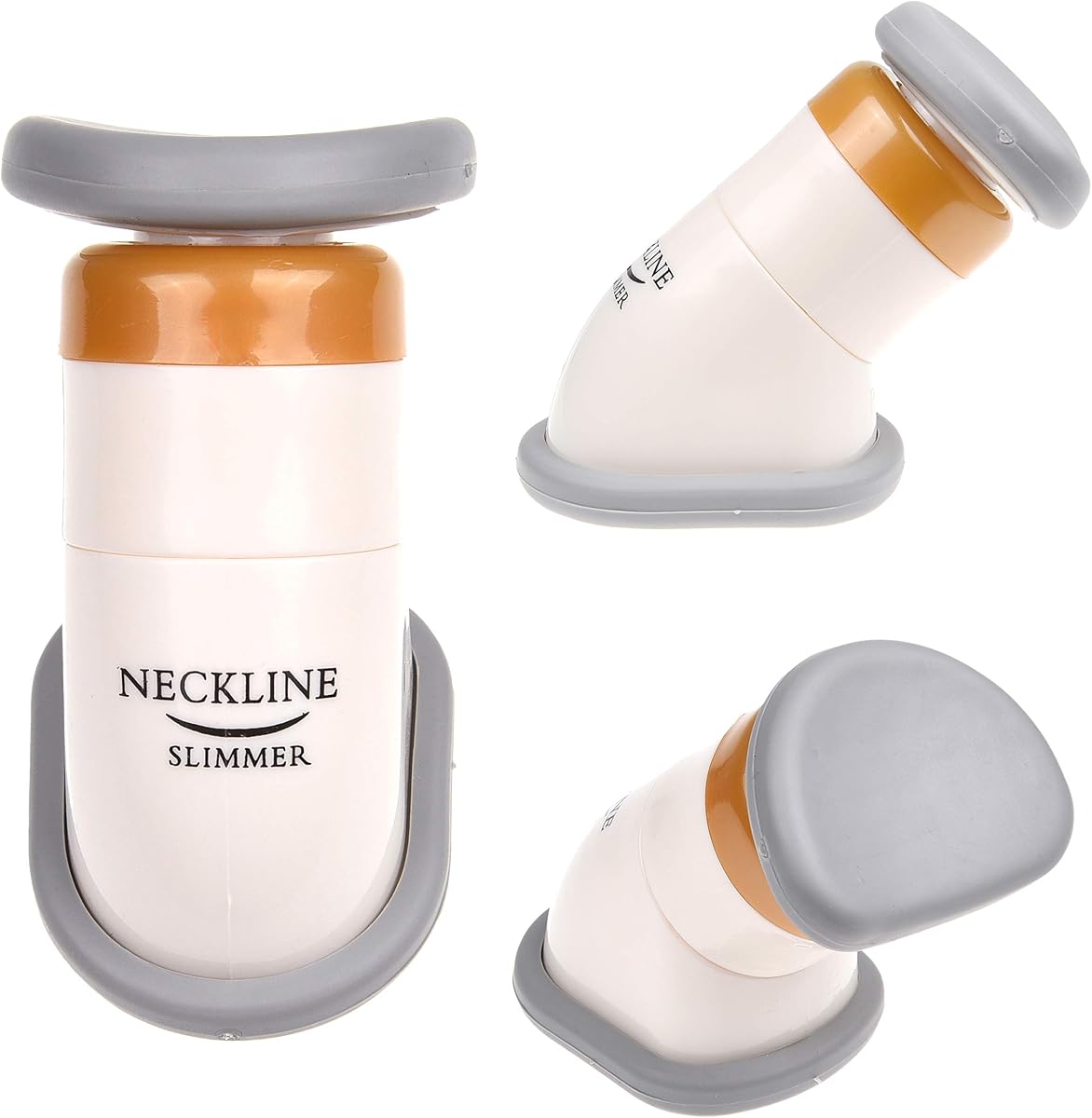 Kare Kind Reductor de escote, tonificador de cuello, ejercitador de mentón y mandíbula | Dispositivo de ejercicio de cuello ABS con 3 resortes de resistencia para ejercicios de mentón, mandíbula, cara y cuello en casa o de viaje