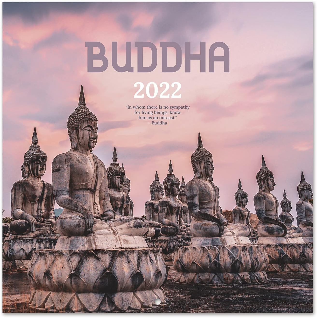 Official Buddha Wall Calendar, September 2021 December 2022 Monthly