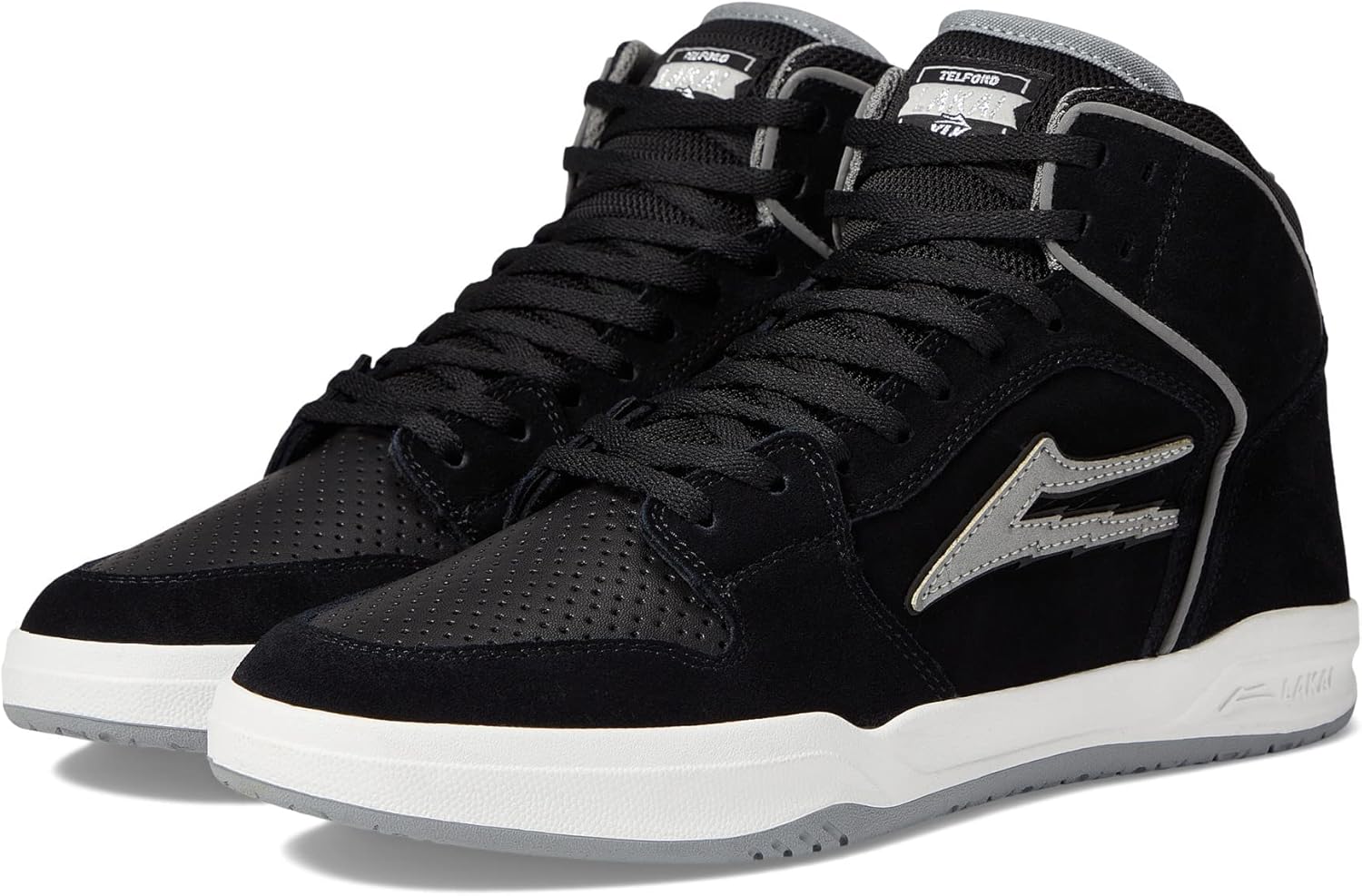 Lakai Men's Telford Skate Shoe - High Top Sneakers