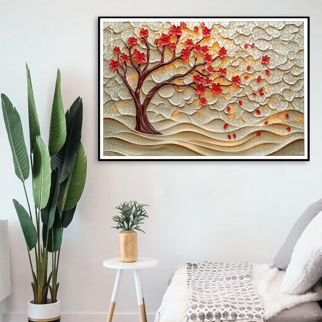 Puzzle 2000 Pezzi, Puzzle Fiore, Misura: 100x71cm, Regalo Donna/Uomo -8751