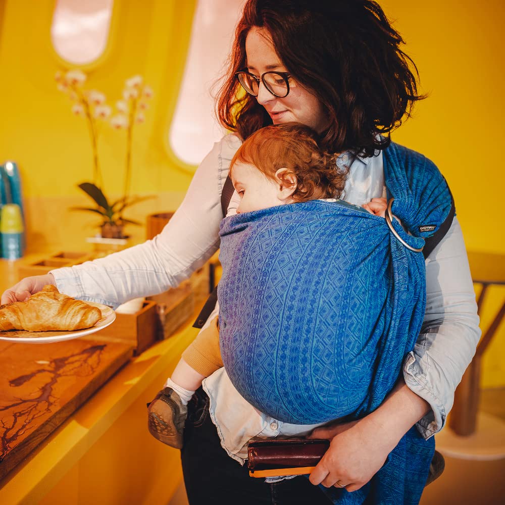 Didymos Didysling Prima Ultramarin Babytrage Ring Sling Größe 1, R Blau