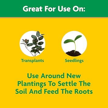 Miracle-Gro Quick Start Planting and Transplant Starting Solution - Liquid Fertilizer for Seedlings and Transplants, 48 fl. oz.