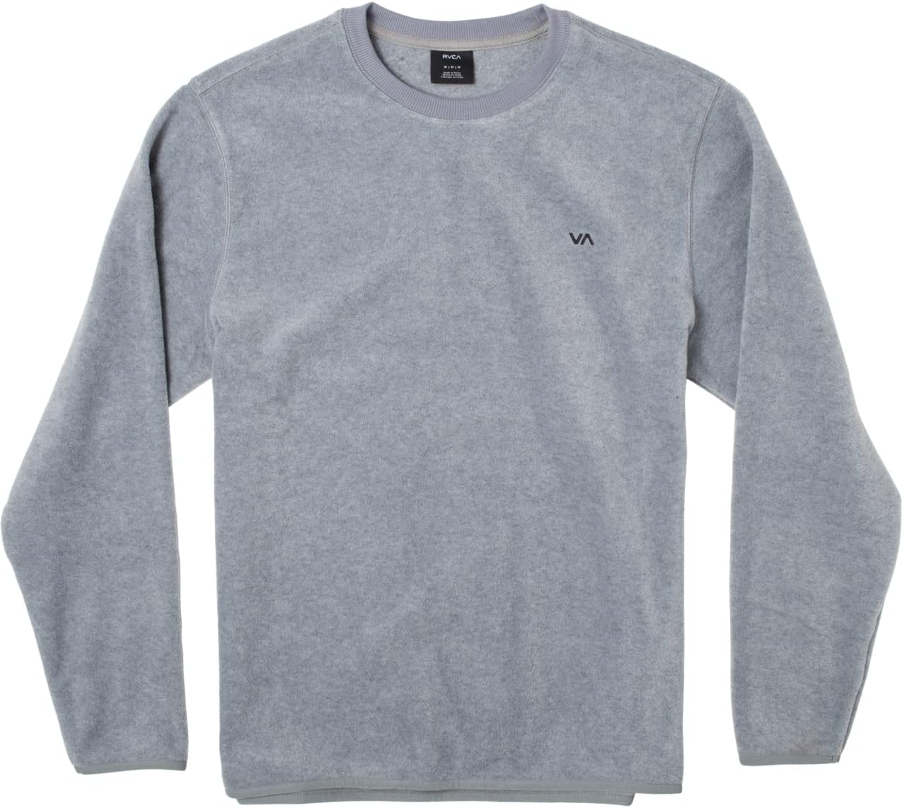 RVCA Mens Embroidered Fleece Crew