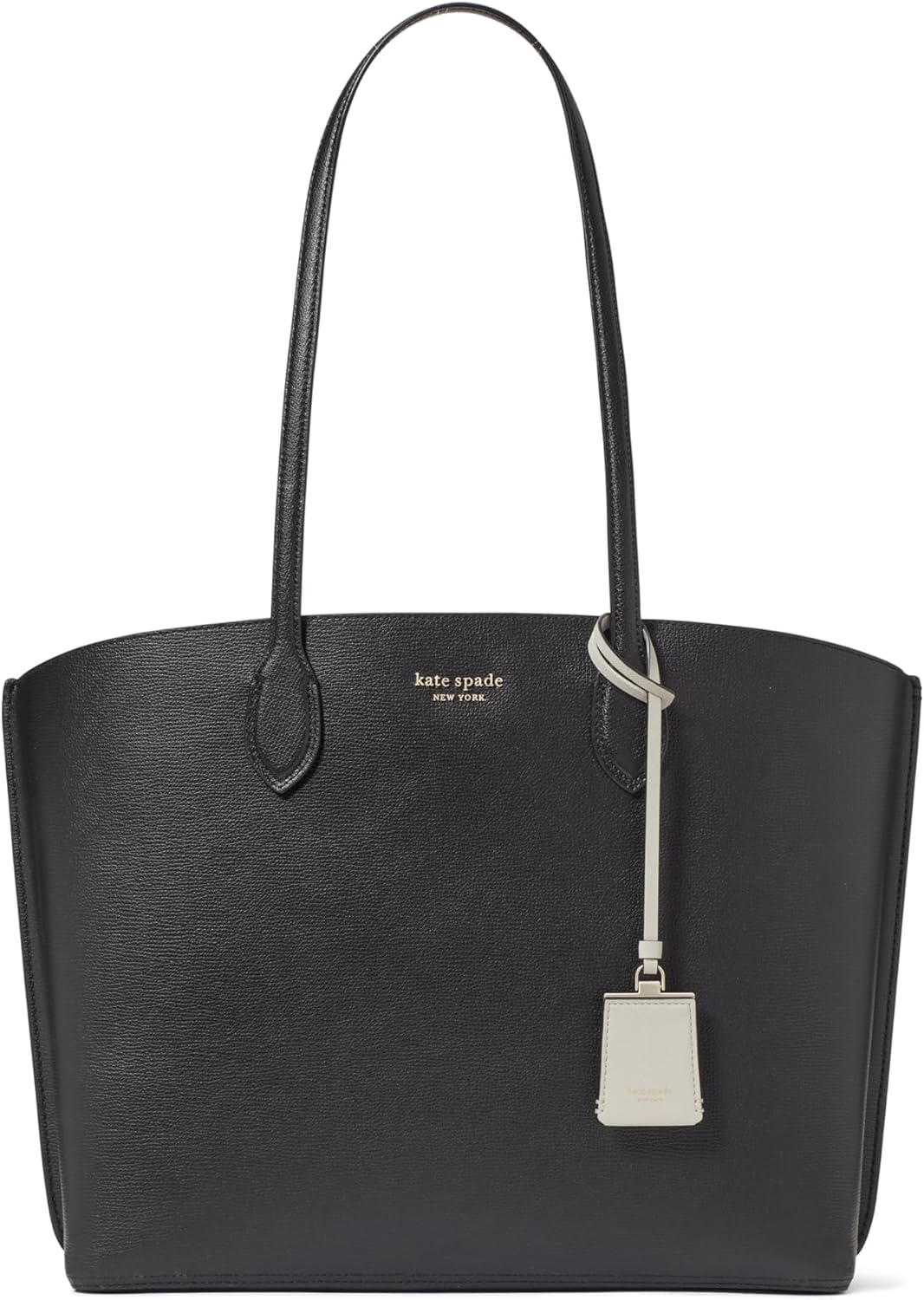 kate spade womens Suite Crossgrain Leather Tote Bag modern.