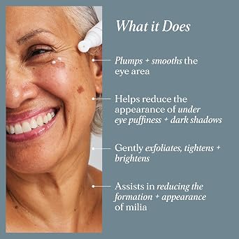Alpha-H Liquid Gold Firming Eye Cream Peptide Eye Treatment for Fine Lines, Dark Circles & Puffiness Brightening Under Eye Cream