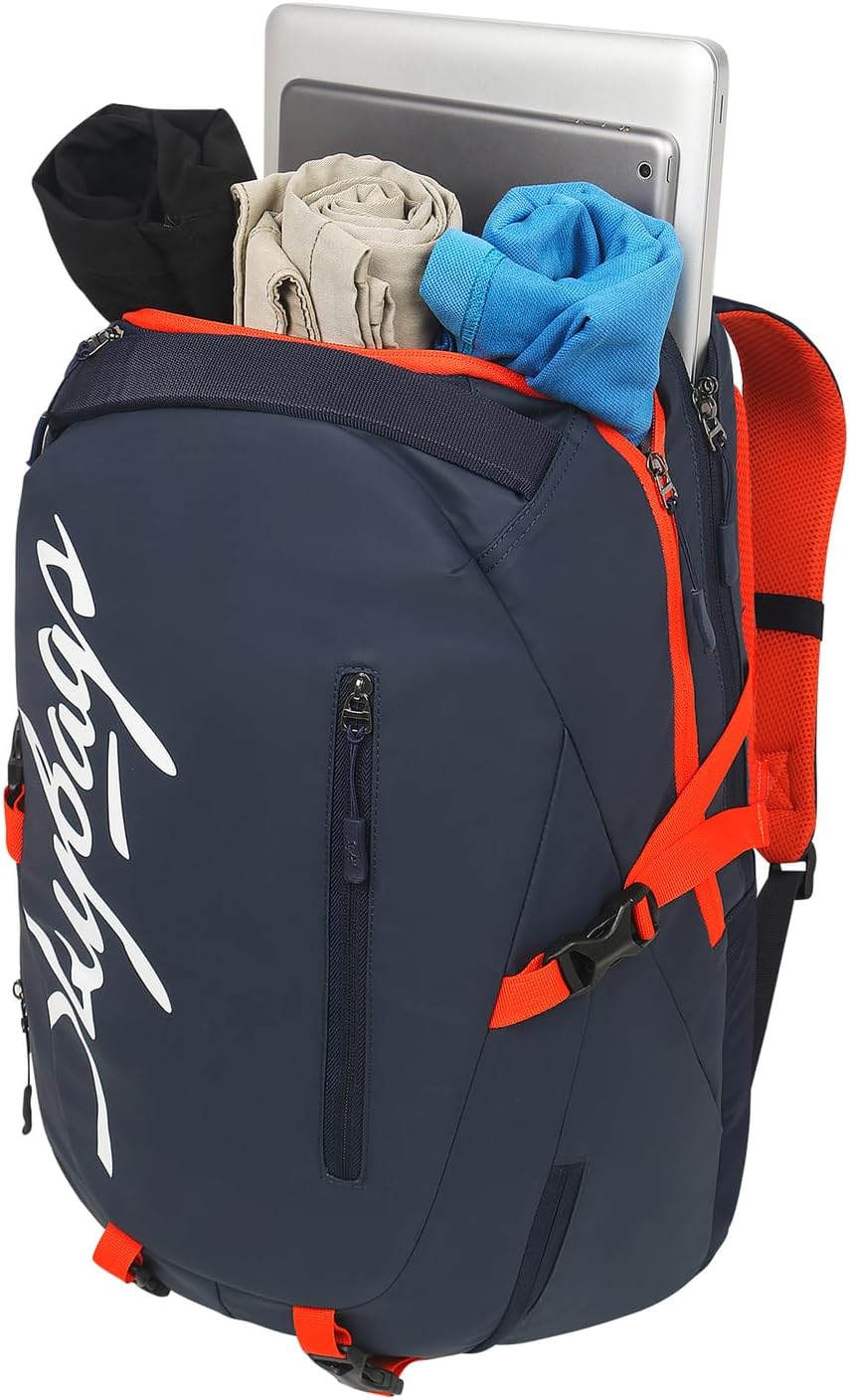 Skybags New Aether 32L Laptop Weekender (E) Blue, Laptop Bag, 4 Compartment