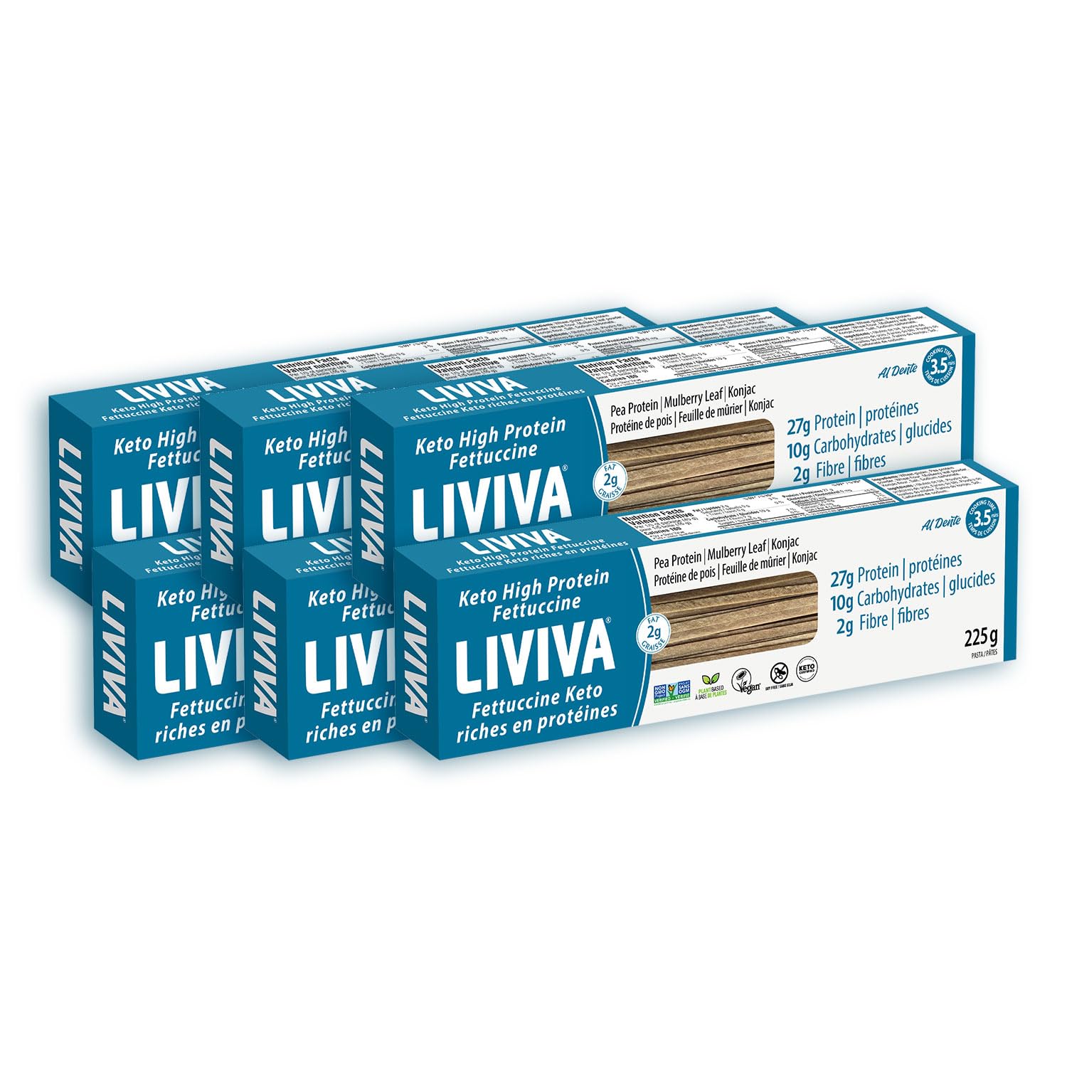 Life 120 Pasta Keto - Boîte Super 30 Jours, Low Carb, Riche En Protéines