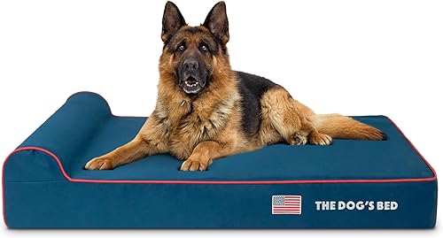 Miniatura 38 de Cama ortopédica para perro de la marca The Dog's Bed, espuma viscoelástica premium S-XXXL, impermeable, alivio del dolor de perro para la artritis,