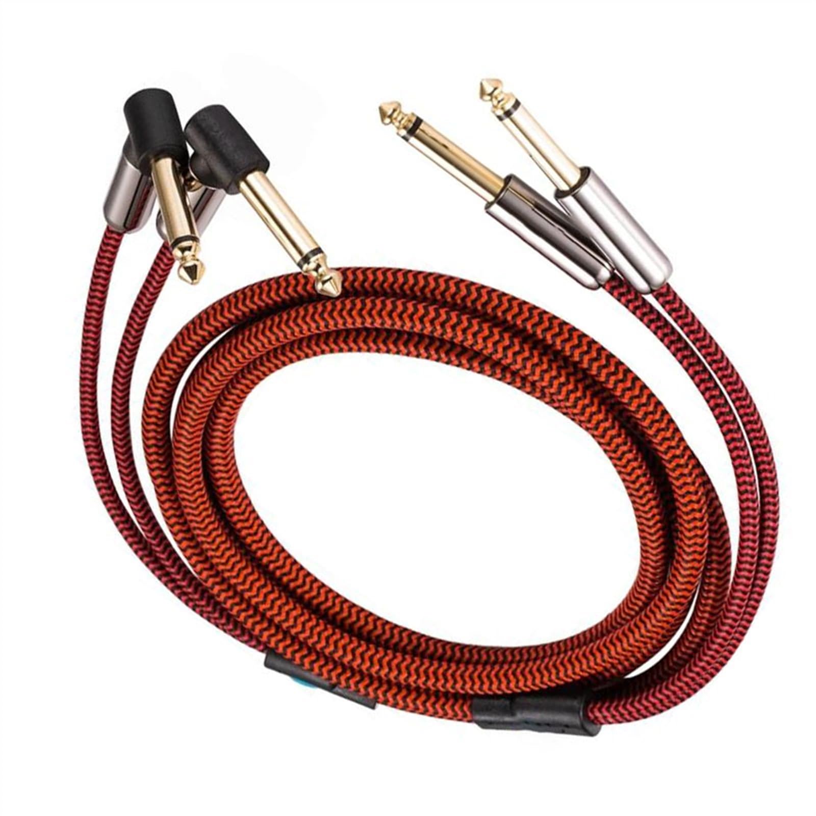 Cavo Strumento per Chitarra Cavo Jack TS Da 1/4 Di Pollice Doppio 6,35 A Doppio 6,35 Per Mixer Organo Elettronico Cavo Per Chitarra 1 M/2 M/300 Cm/5 M/8 M(8meter)