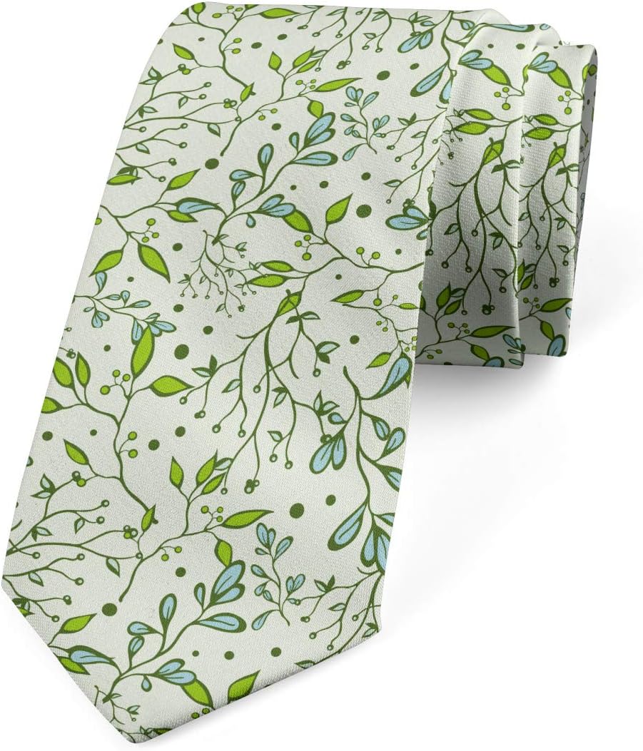 Ambesonne Multicolor Modern Men's Tie