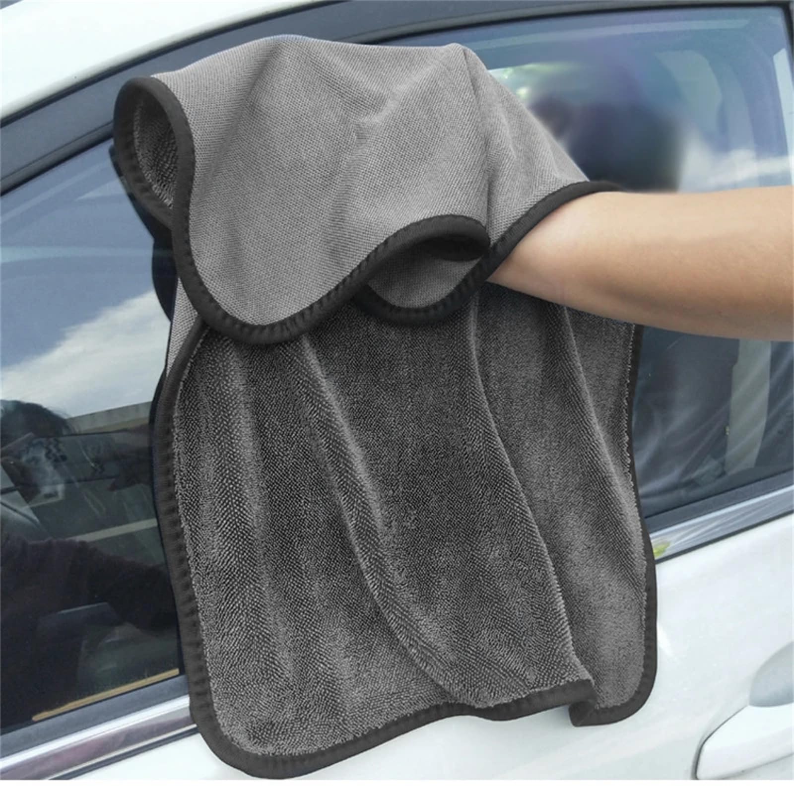 Asciugamani in microfibra per lavaggio auto morbidi ad asciugatura rapida panni per pulizia ad alta assorbenza accessorio per lavaggio auto