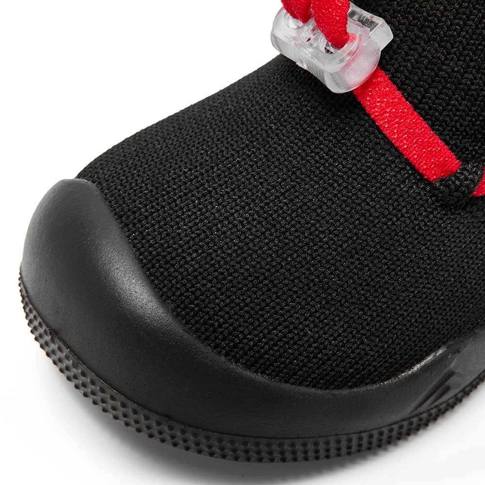 Engtoy - Zapatillas y calcetines para bebé, antideslizantes y transpirables con suela de goma suave, zapatillas de encaje para bebé niño y niña