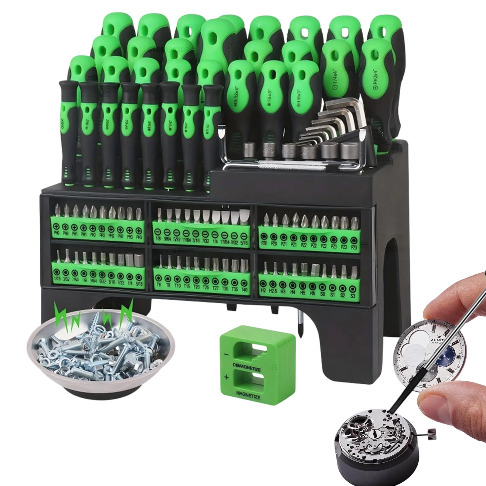 De Tournevis De Précision Kit de Réparation d' | Kit De Tournevis De Précision Avec Étui Pour Ordinateur Montre Lunettes Électroménager Automobile Maison Électronique