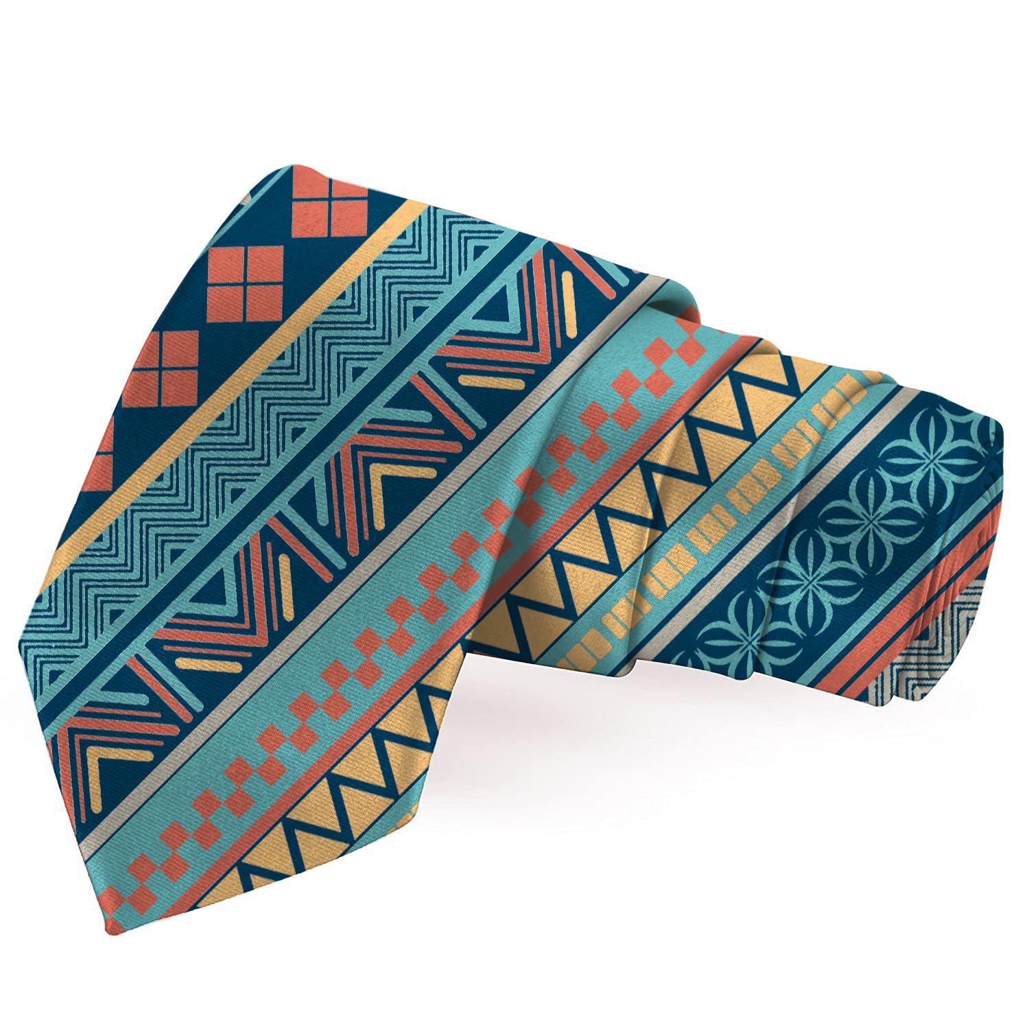blacksmith Fashion Geometric Printed Tie for Men - Fashion Accessories for Blazer, Tuxedo or Coat.-picture-15