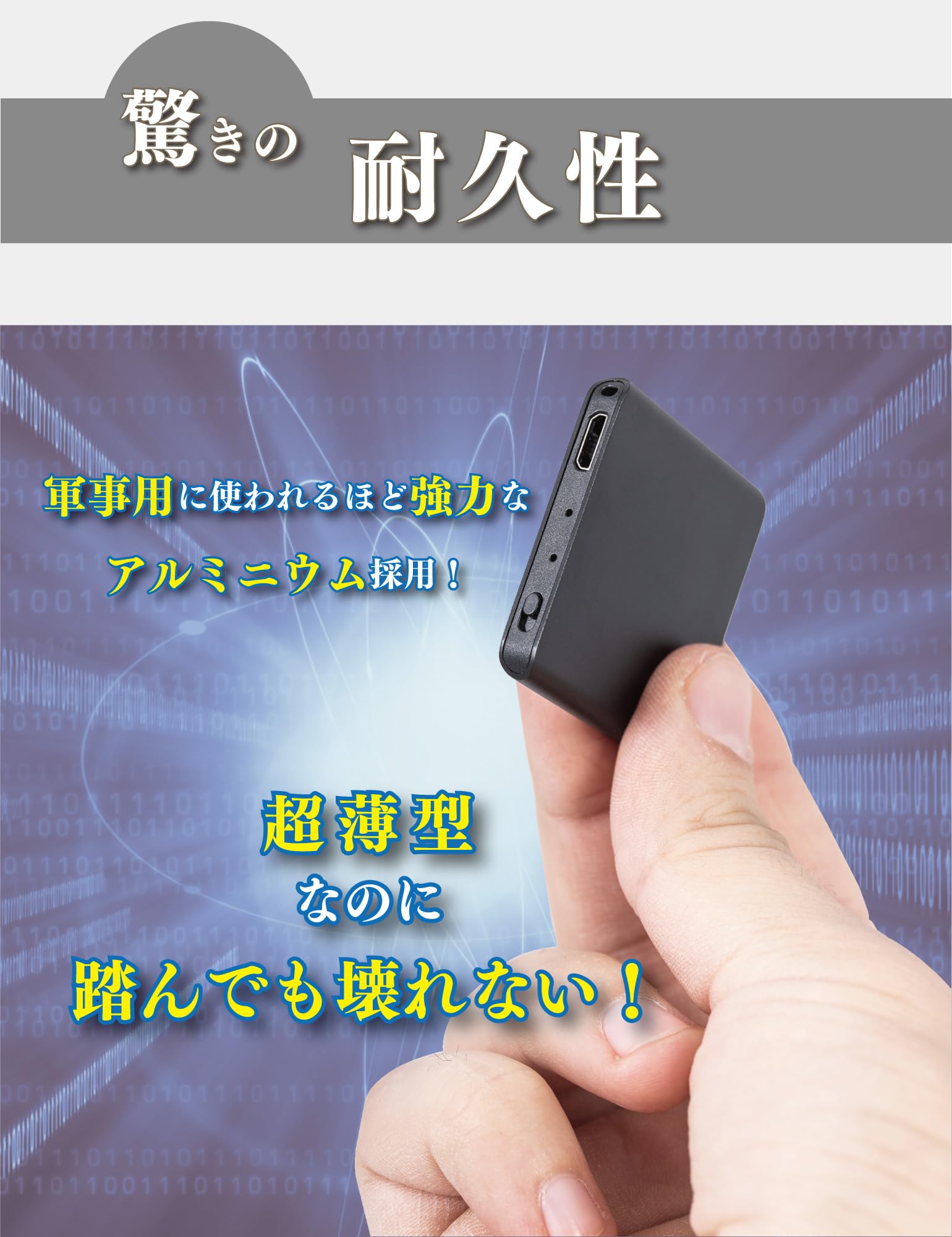 Amazon.co.jp: TileRec 録音機 小型 超薄型 多機能 大容量 小型ボイス 