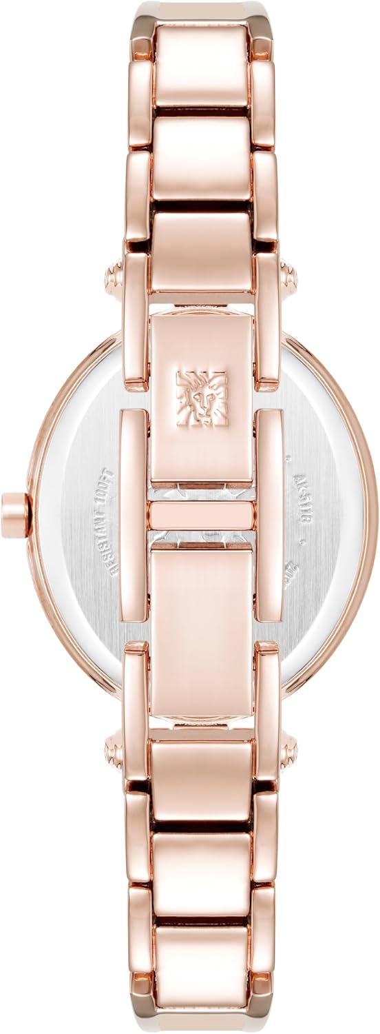Anne Klein Women's Genuine Diamond Dial Bangle Watch