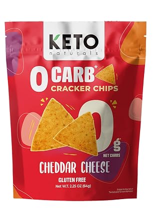 Keto crackers zero carb no sugar Cheddar Cheese delicious low carb crackers gluten free healthy for adults and kids 3 Packs Ketos snack zero carb Keto friendly snack