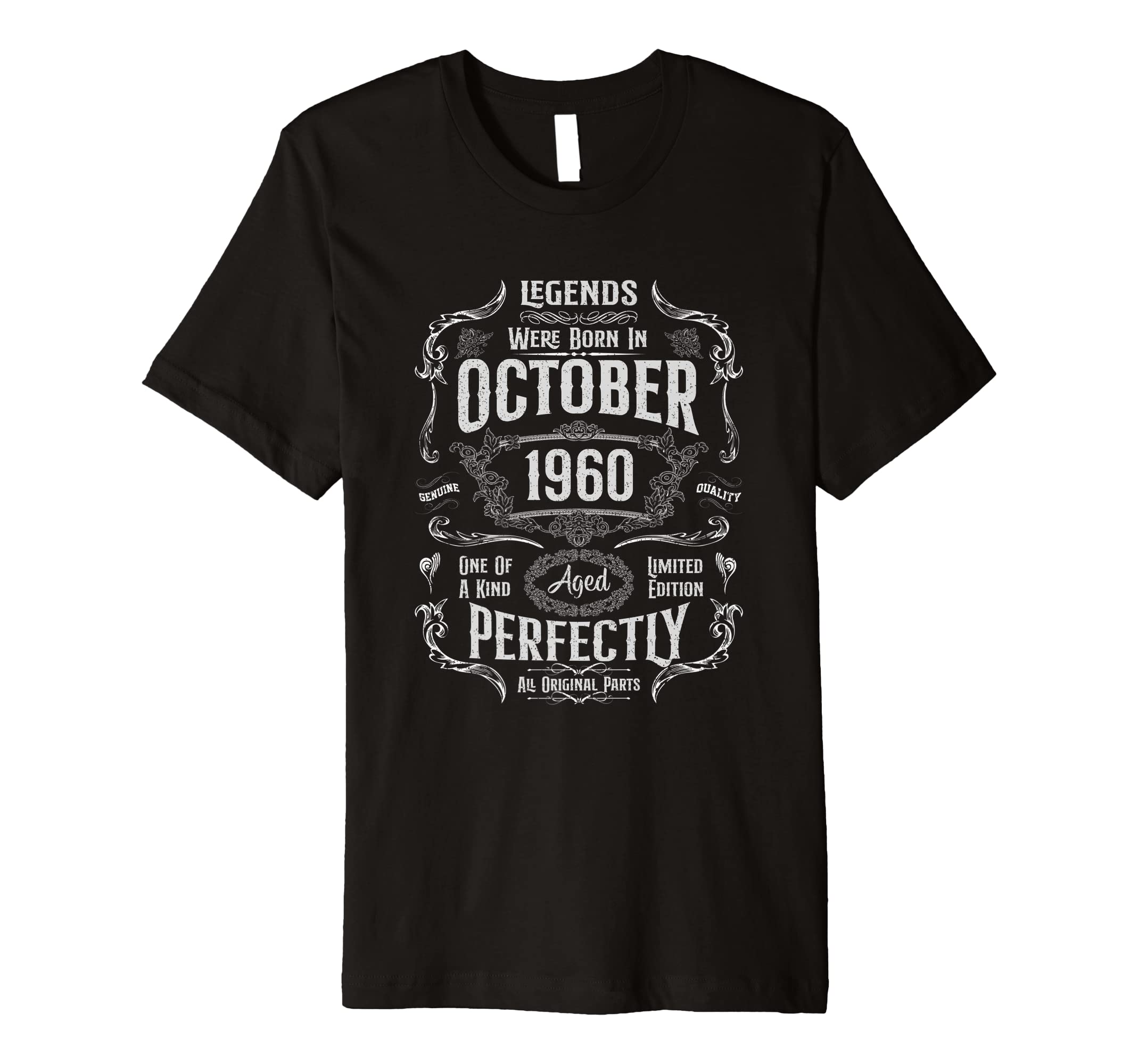 Legends Were Born In October 1960 Birthday62nd Birthday Legends Were Born In October 1960 Premium T-Shirt