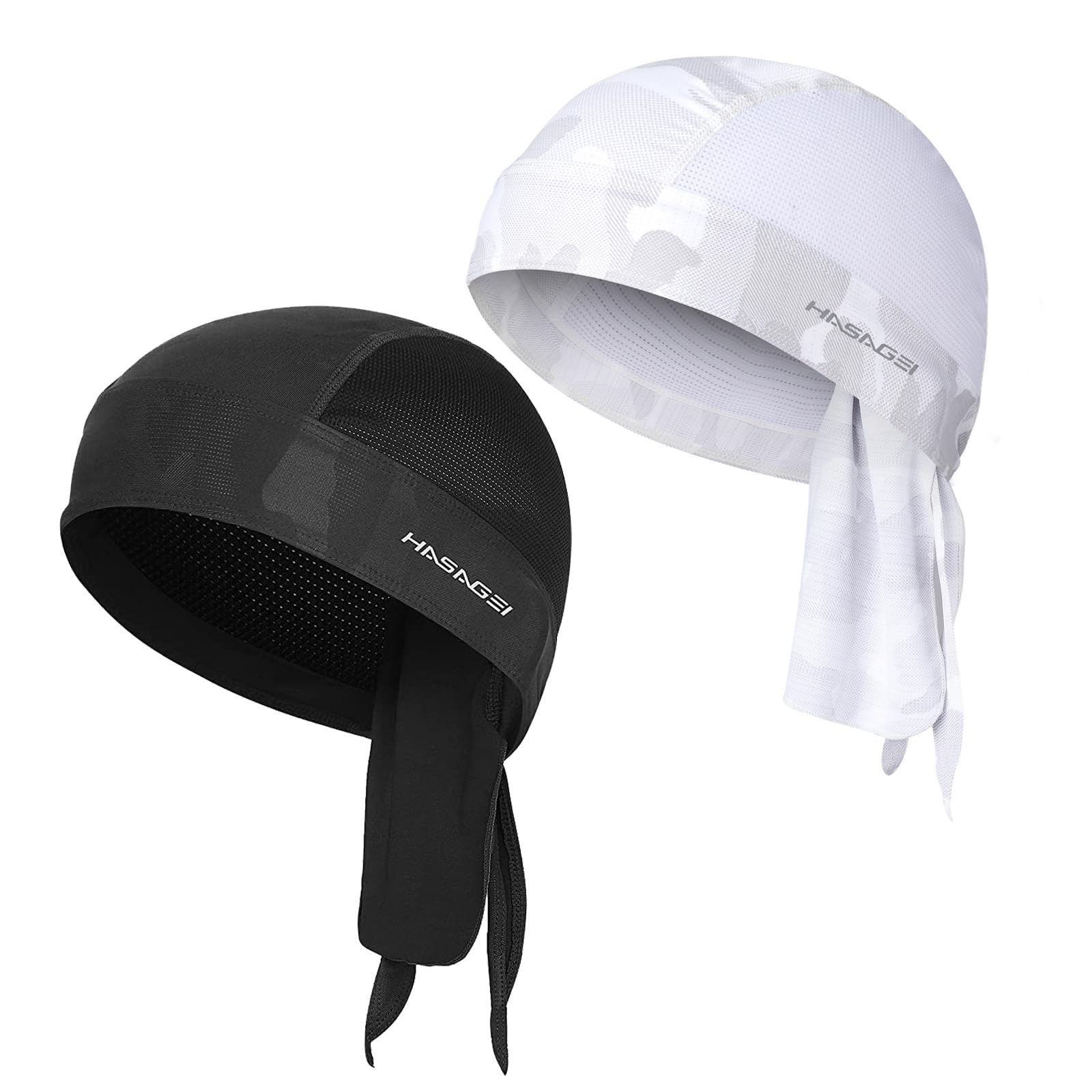 HASAGEI Bandana Cap Sports Kopftuch Herrem Damen, Sommermütze Fahrradmütze, Elastizität Atmungsaktiv Schweißableitender Quick Dry Kopfbedeckung
