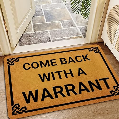 Miniatura 4 de Ytanie Tapetes de bienvenida para puerta delantera, entrada al aire libre, tapete de goma antideslizante para el hogar, interior, granja, divertidas