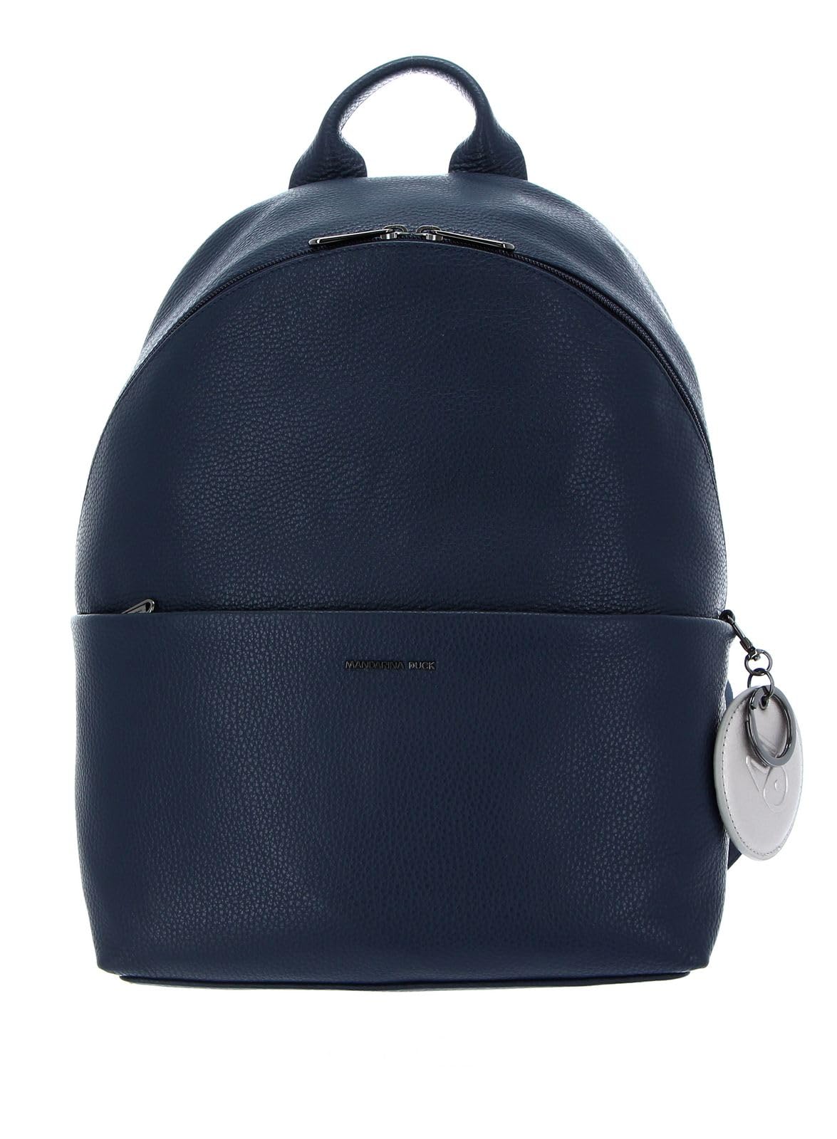 Mandarina Duck Mellow Leather P10fzt35, Women's Backpack, 34x31x8 (L x H x W), Dress Blue, MELLOW LEATHER