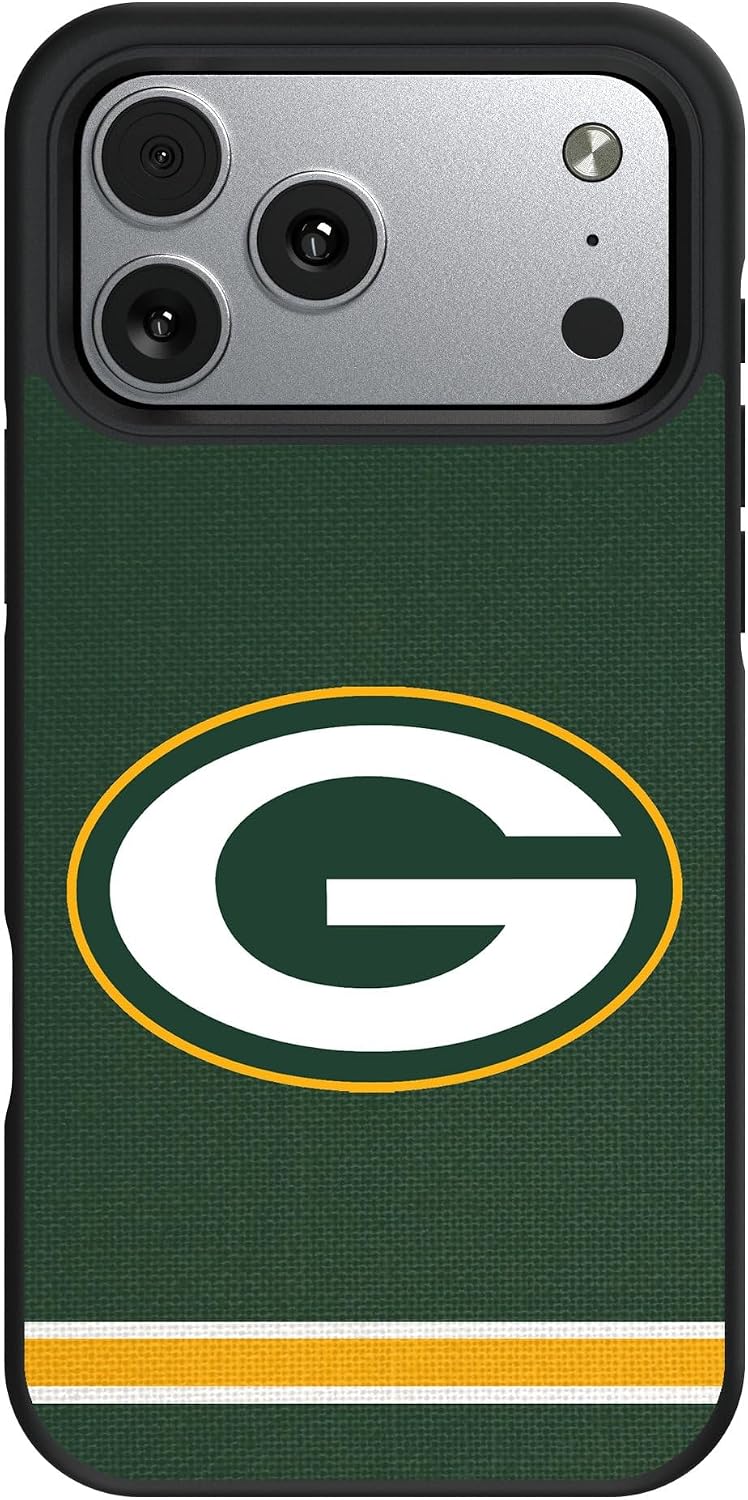 Keyscaper Green Bay Packers Bump Case with 8.2ft Drop Protection
