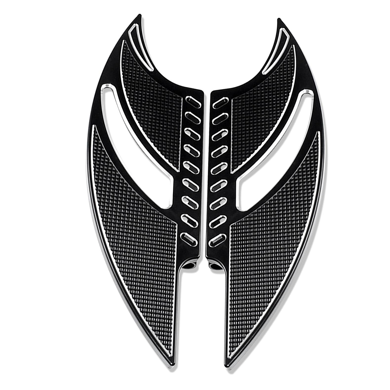 Repose-pieds passager arrière moto Harley Touring Softail FLD Trike