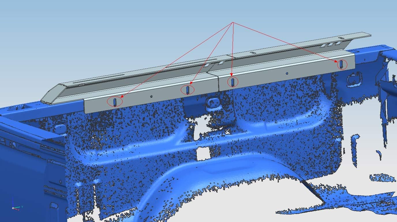 Black Horse Off Road Vigor Roll Bar Modular Black Compatible with 2019-2023 Ford Ranger-VIRB08B