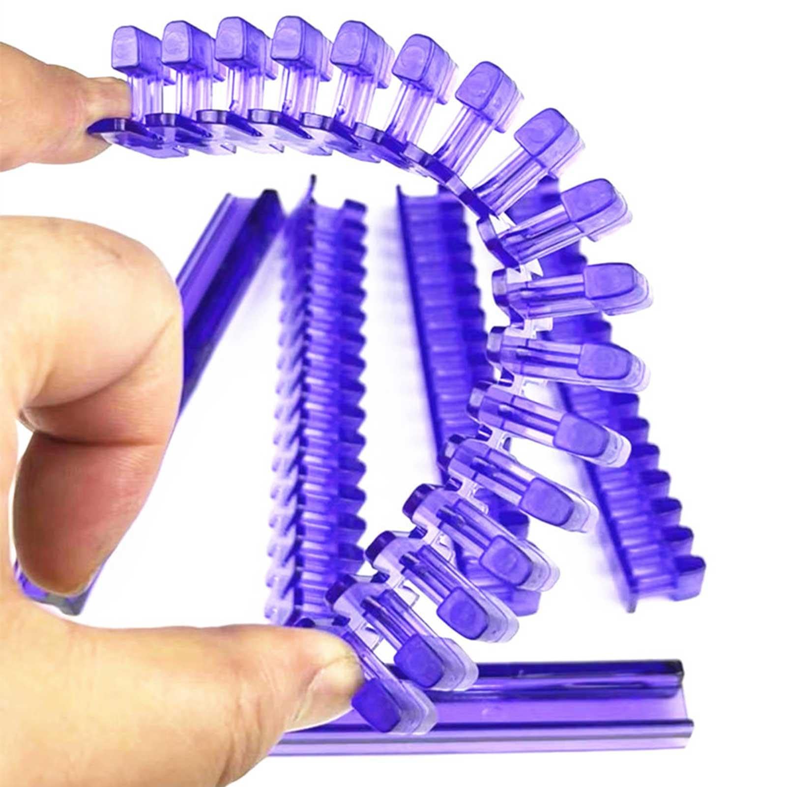 Teksome 5 linguette per rimozione ammaccature, 6 pezzi, strumenti di | riparazione adesivi, per risparmiare e denaro, buon assorbimento e design trasparente per ammaccature sulla carrozzeria
