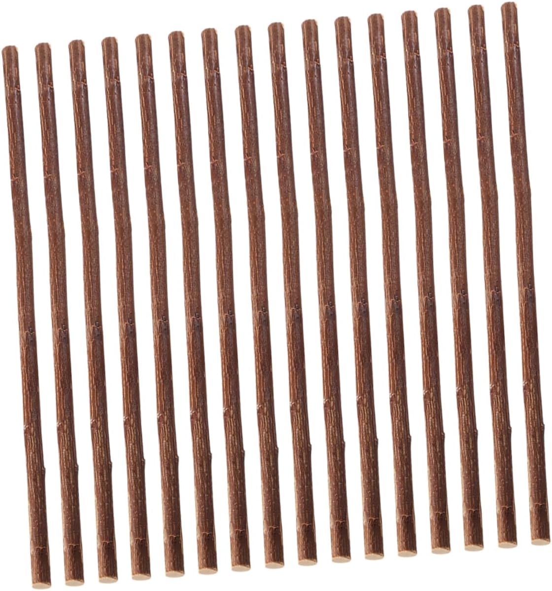 NUOBESTY 50pcs Natural Wood Branches for Crafts Authentic Tree Sticks for Vase Fillers Rustic Wooden Branches for Home Decor and Creative Projects Convenient Nature-Inspired Craft Supplies
