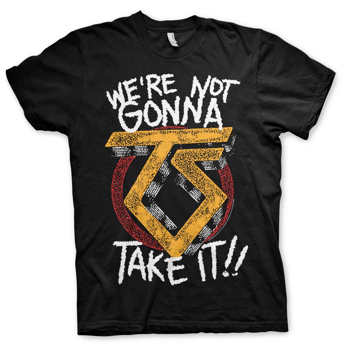 Twisted SisterOfficially Licensed We're Not Gonna Take It Mens T-Shirt