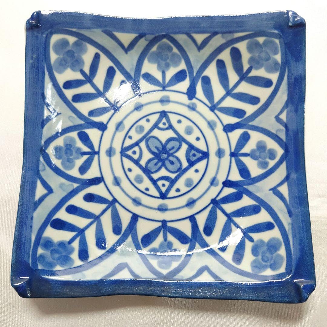 Amazon.co.jp: 有田焼 清秀 せいしゅう 角皿 銘々皿 6枚 : おもちゃ