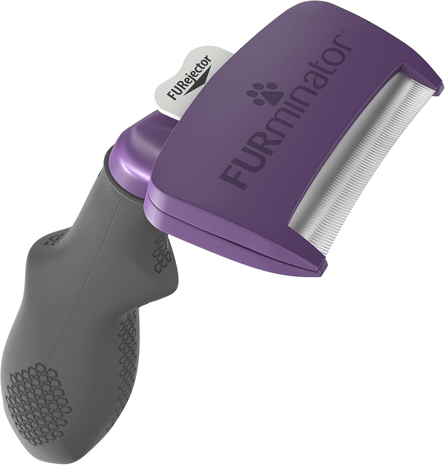 Furminator Undercoat Deshedding Tool for Medium/Large Short Hair Cat, M : Pet Supplies