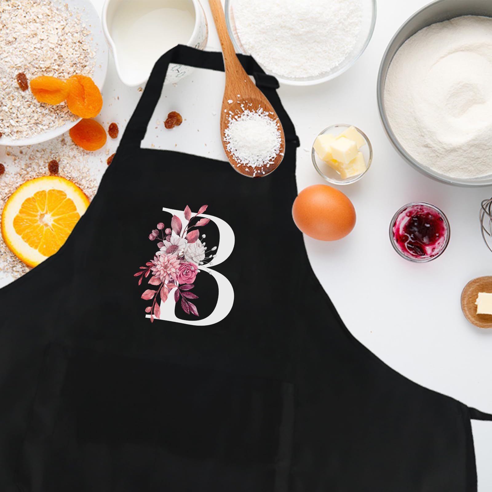 Delantales personalizados para mujer con bolsillos, bonitos delantales para mujer, cocinero, cocina, regalos para cumpleaños de mamá