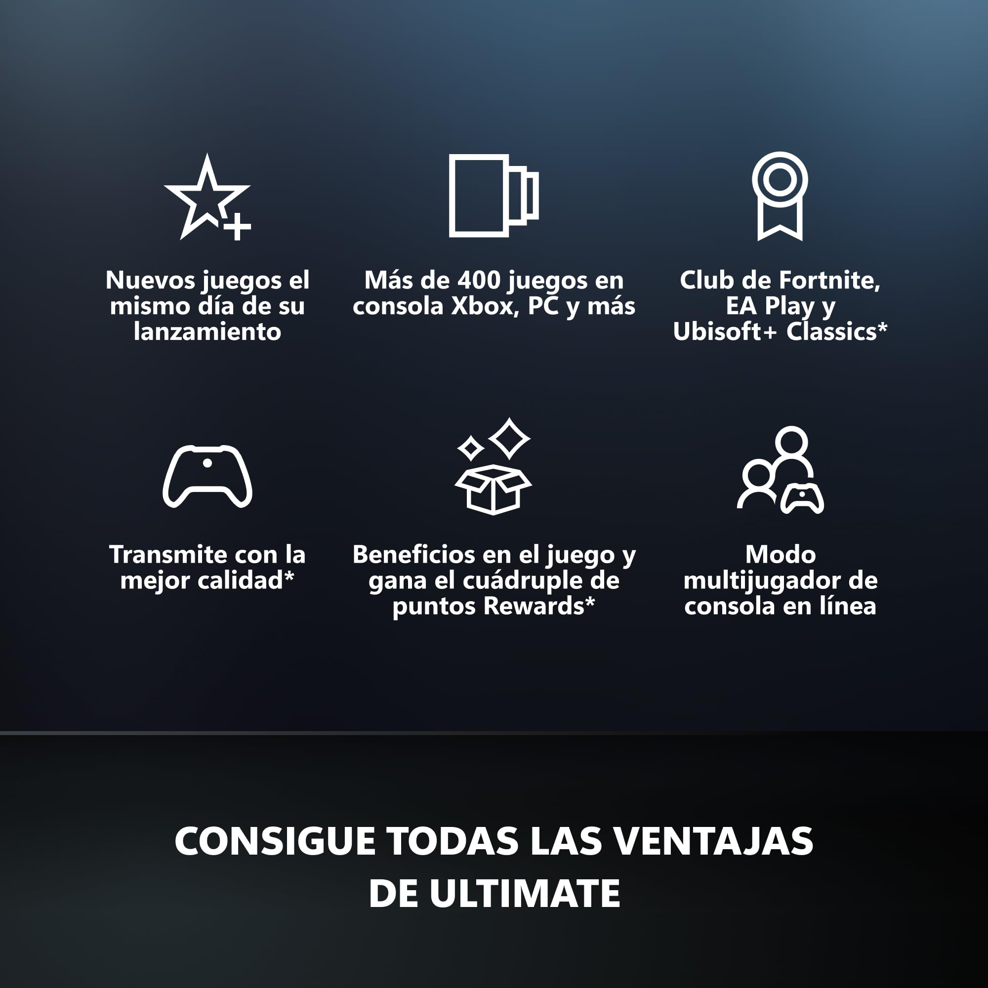 Xbox Game Pass Ultimate –Suscripción de 1 meses - Código de descarga - 4