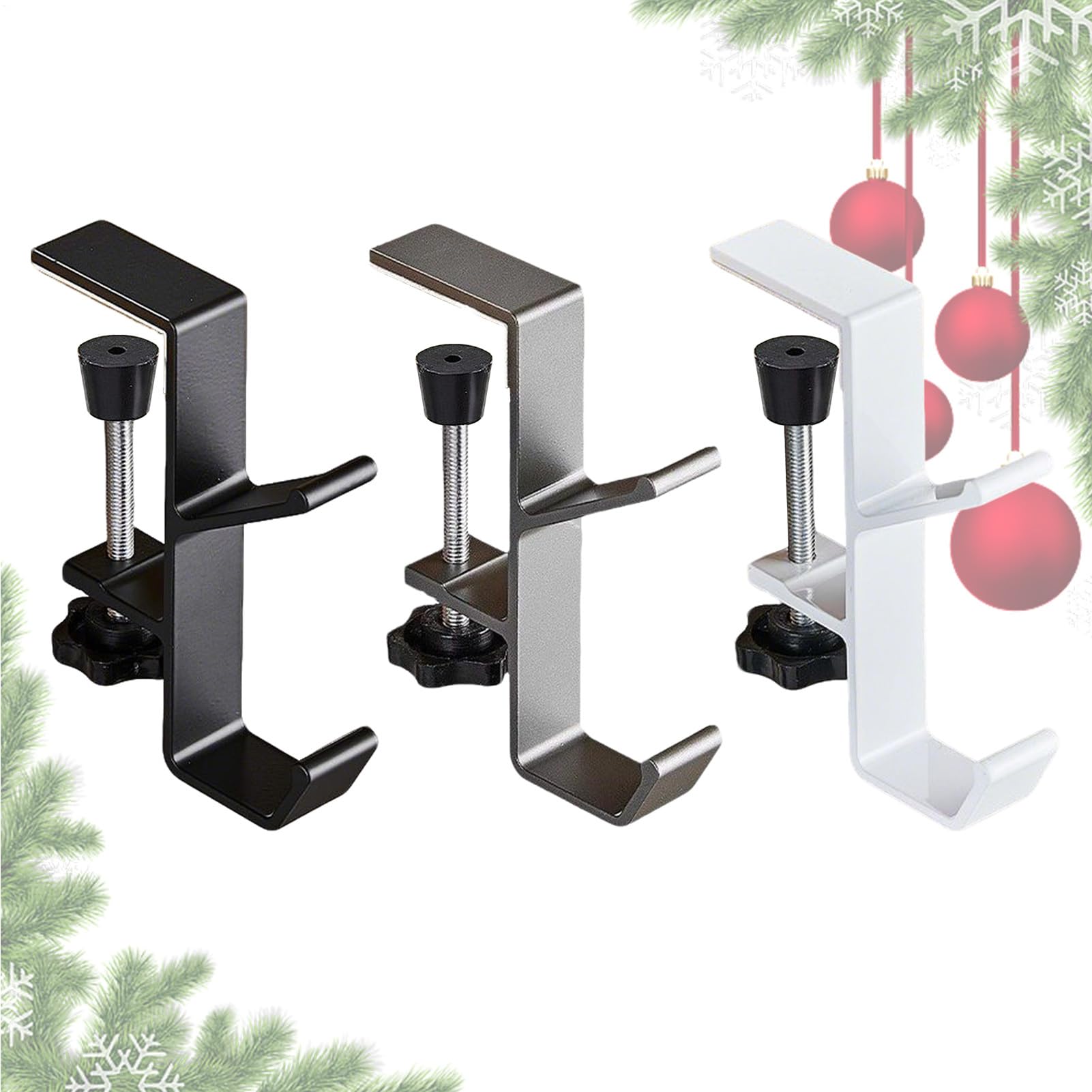 Porte-chaussettes de Noël pour suspendre vos décorations sans abîmer les meubles