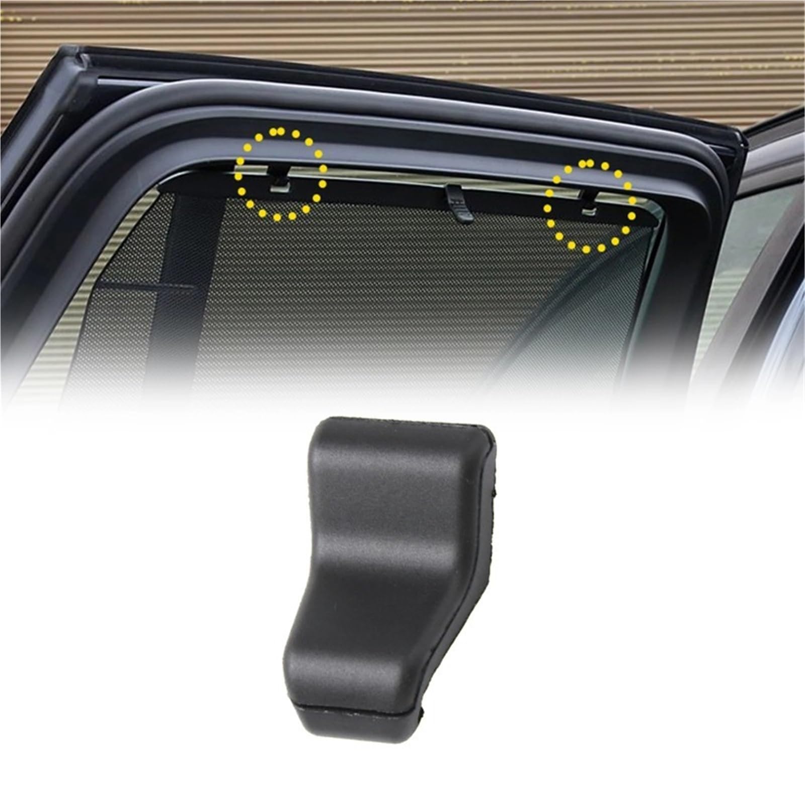 Clip pare-soleil Pour BMW pour X5 panneaux de porte garniture crochet fenêtre arrière rideau d'ombre Pièce automobile