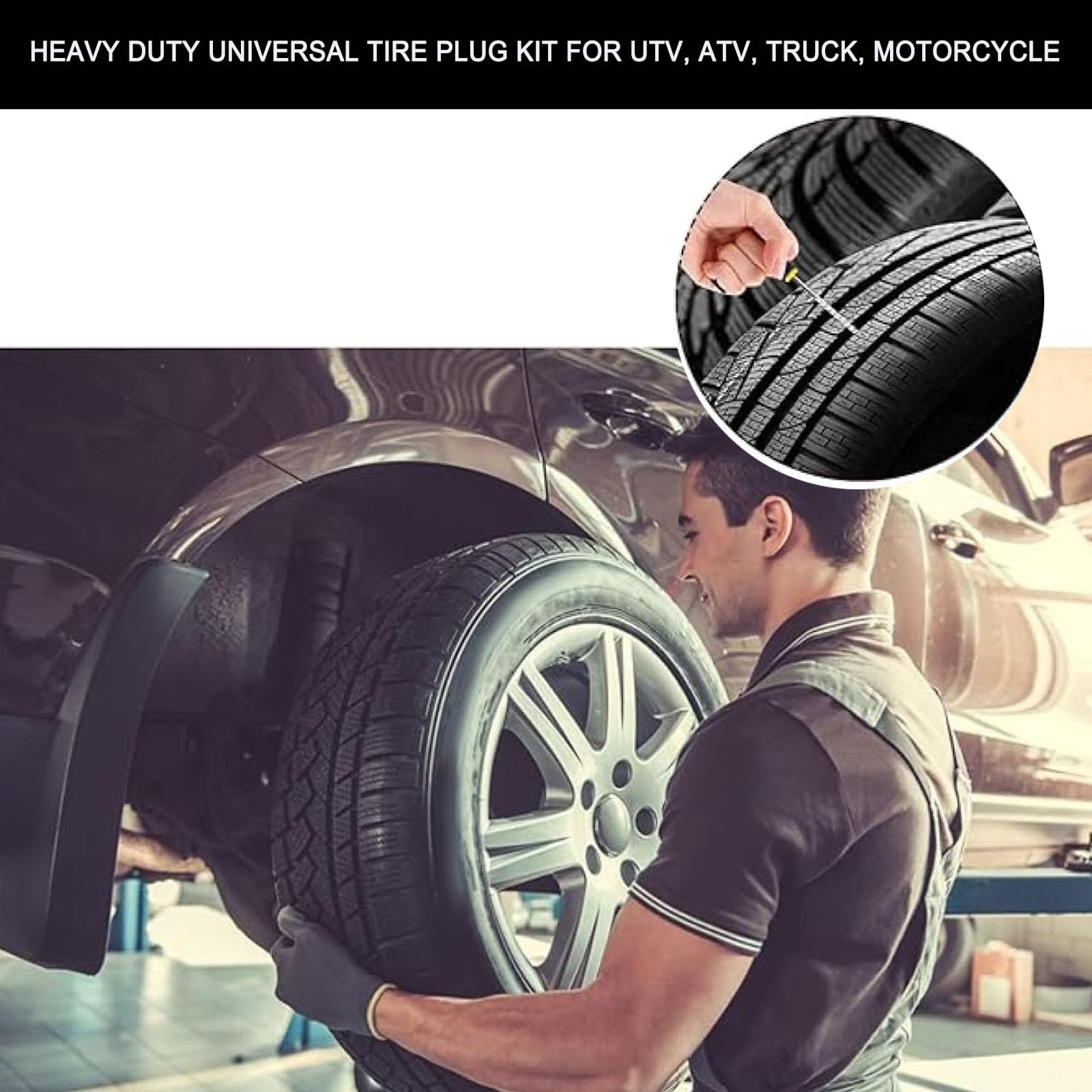 Kit De Réparation Pneu Tubeless – Mèches Bacon – Genuine Innovations – Neuf