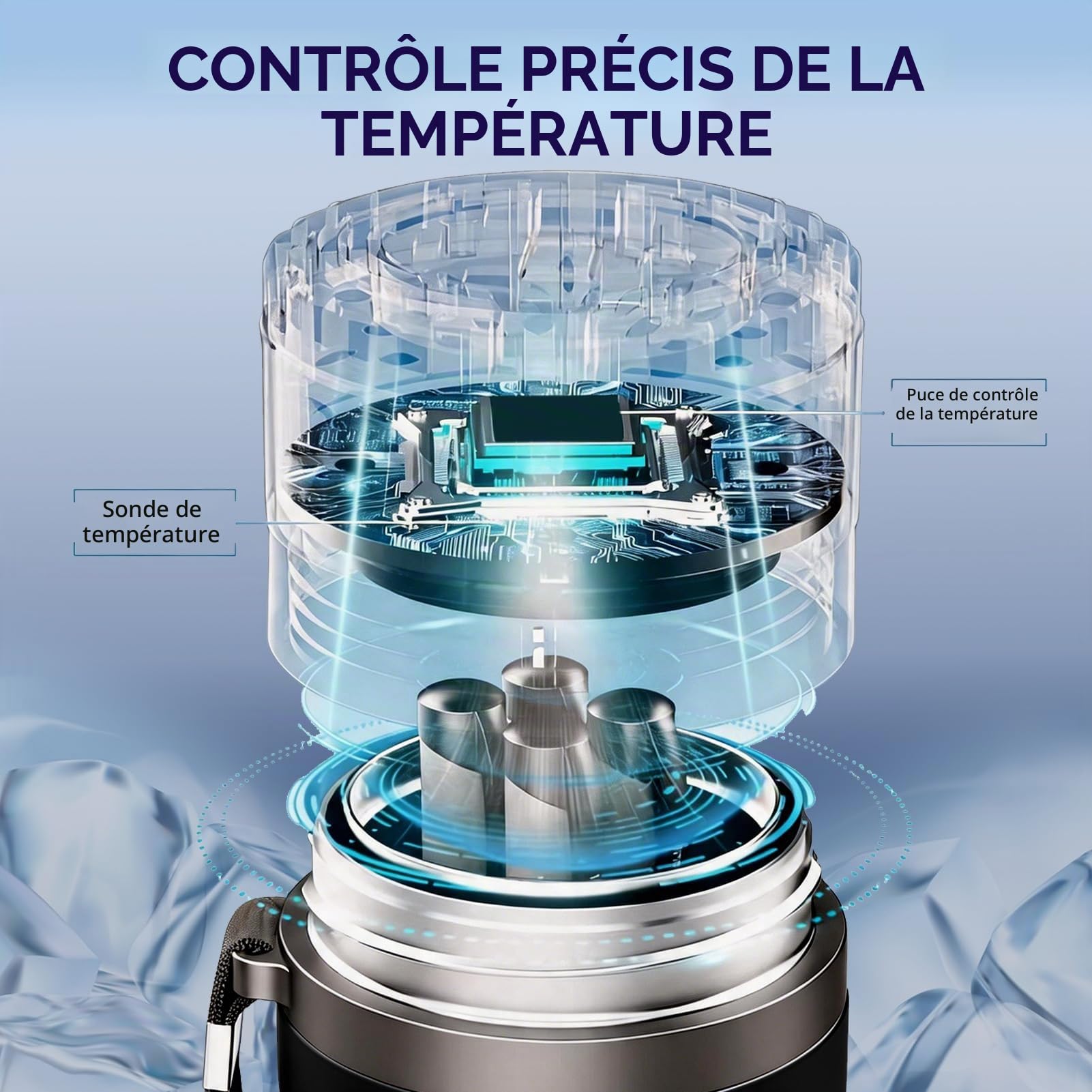 3 EN 1 Portable Glaciere pour Insuline de Voyage, Electrique