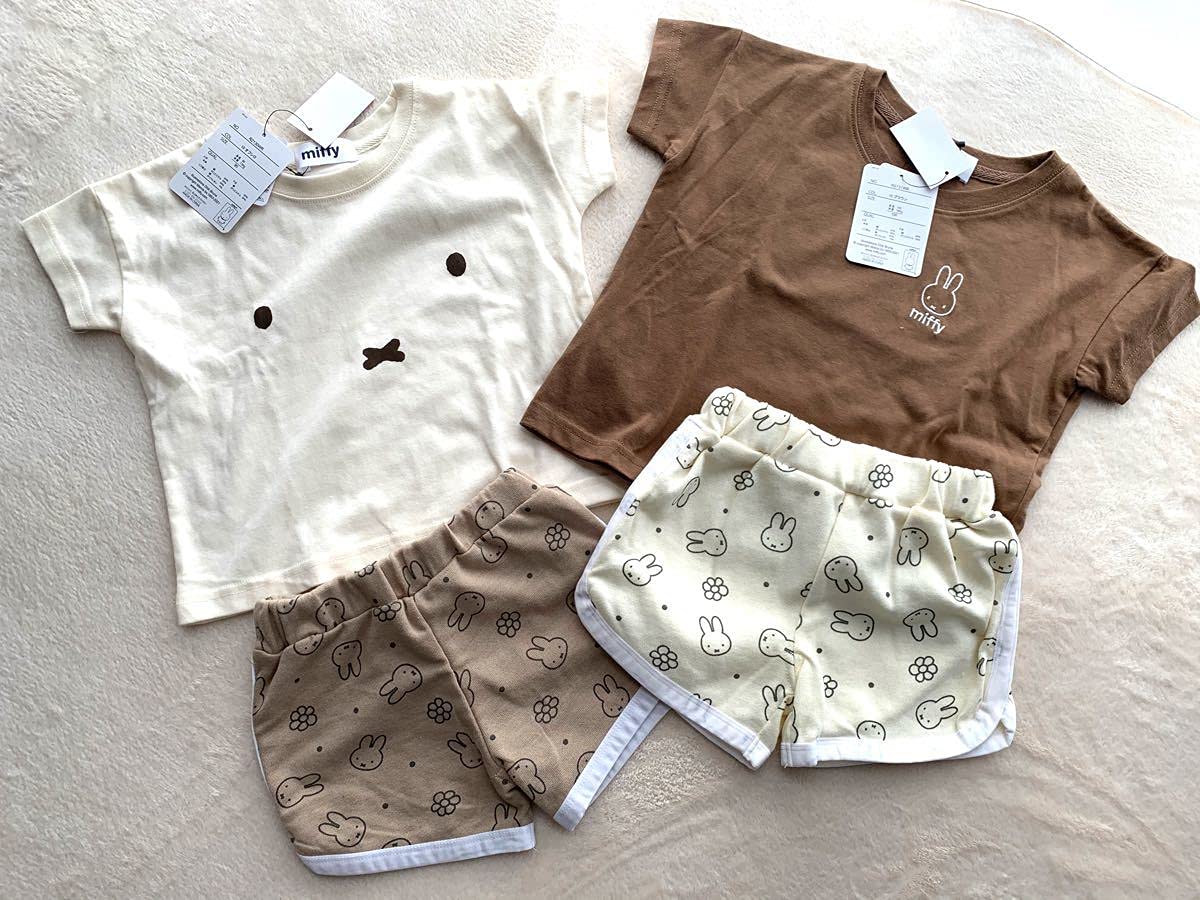 Amazon.co.jp: しまむら ミッフィー セットアップ 90cm 100cm 保育園着  